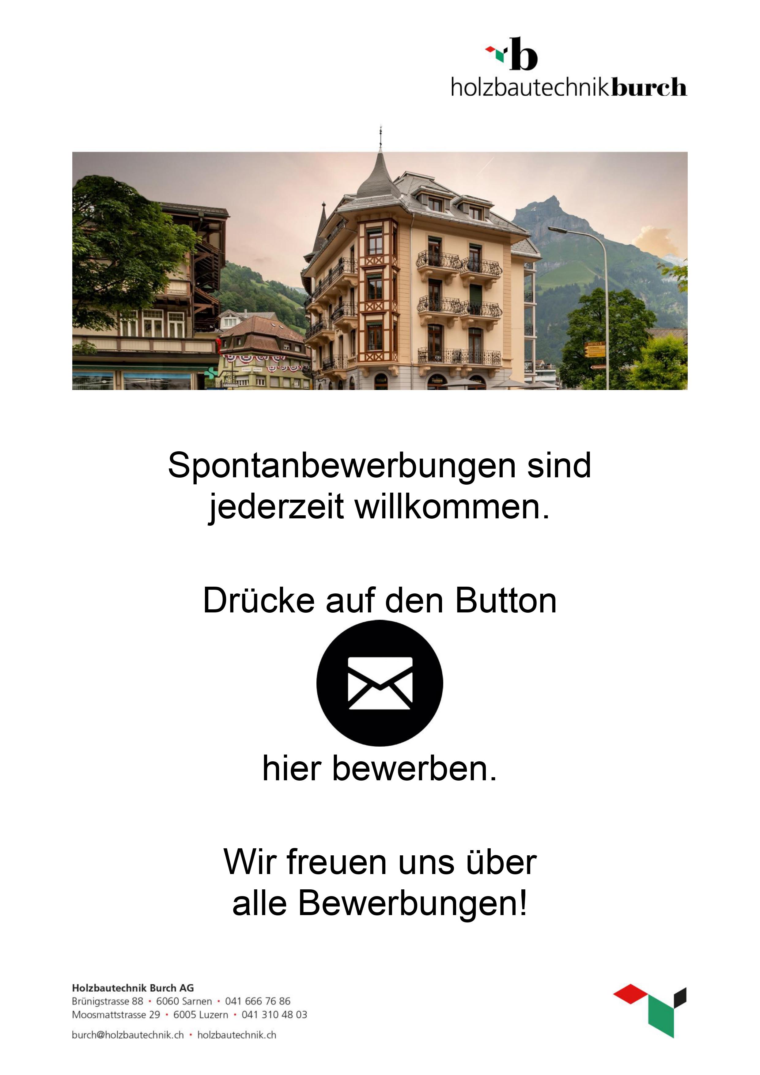 Spontanbewerbung